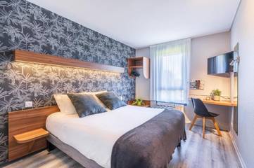 Hôtel pour 2 personnes, avec terrasse et jardin, animaux acceptés à Sainte-Mère-Église