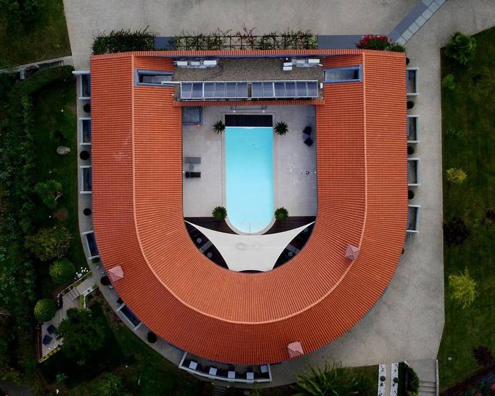 Hôtel pour 2 personnes, avec piscine et vue sur le lac ainsi que jardin et vue dans Vizela