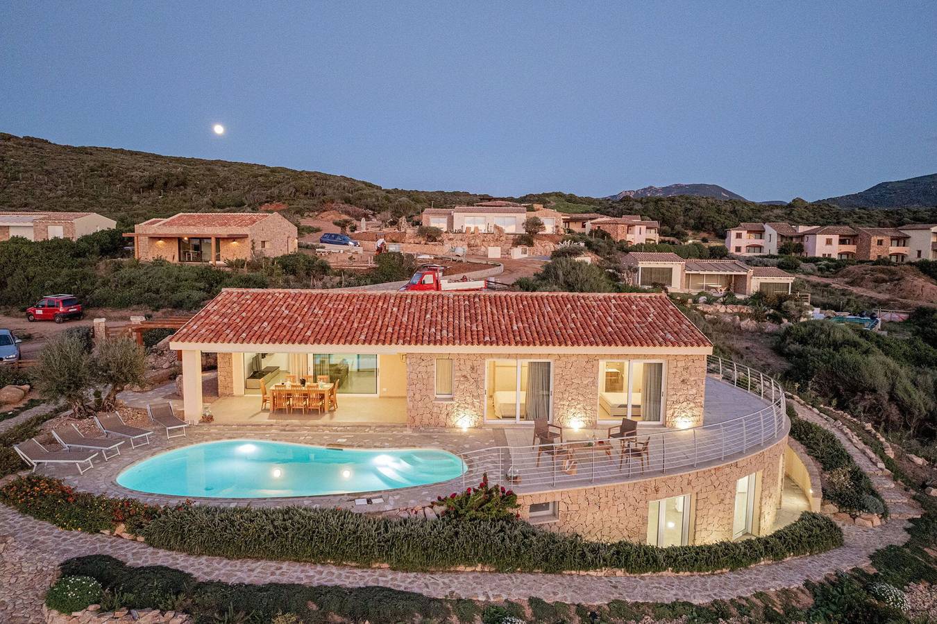 Villa Lysia in La Marinedda, Trinità d'Agultu e Vignola