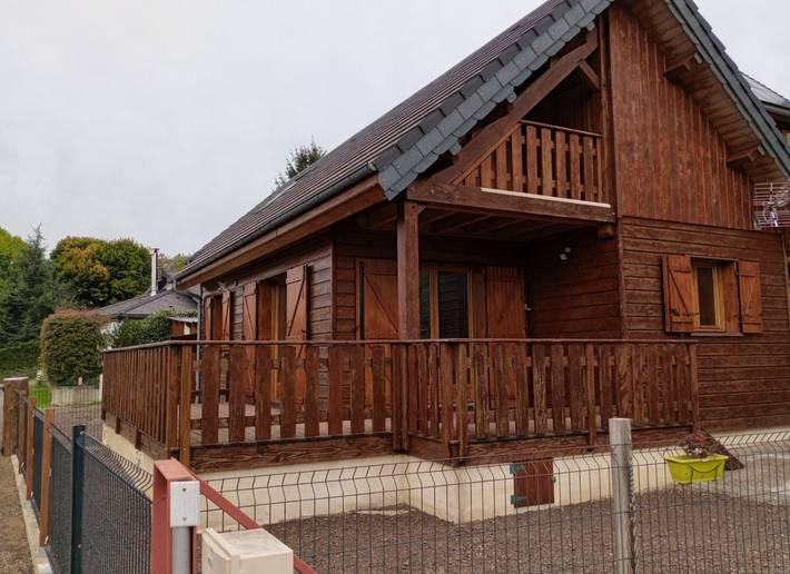 Chalet pour 7 personnes, avec balcon et vue sur le lac dans le Puy-de-Dôme - 4