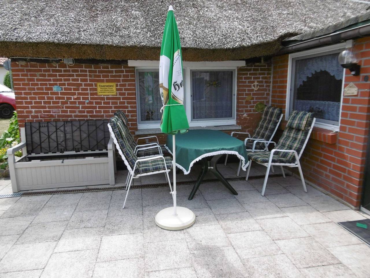 Altes Fischerhaus in Mönkebude, Stettiner Haff