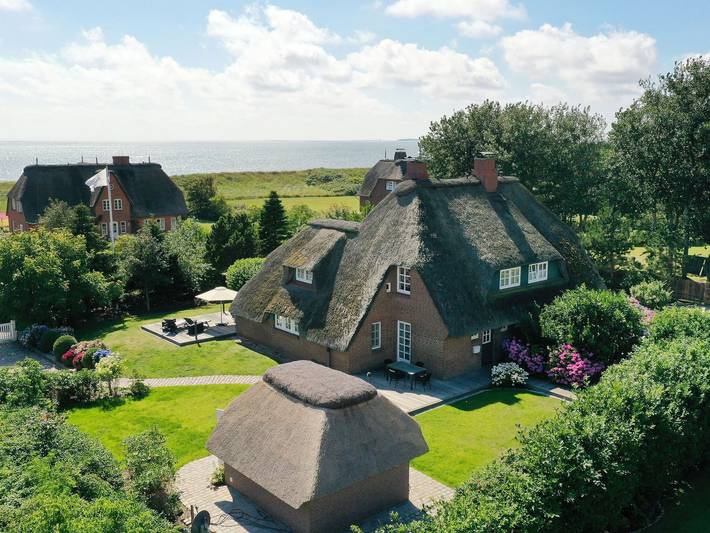 Ferienhaus mit Meerblick für 4 Personen, mit Terrasse und Garten sowie Sauna in Nordfriesland - 2