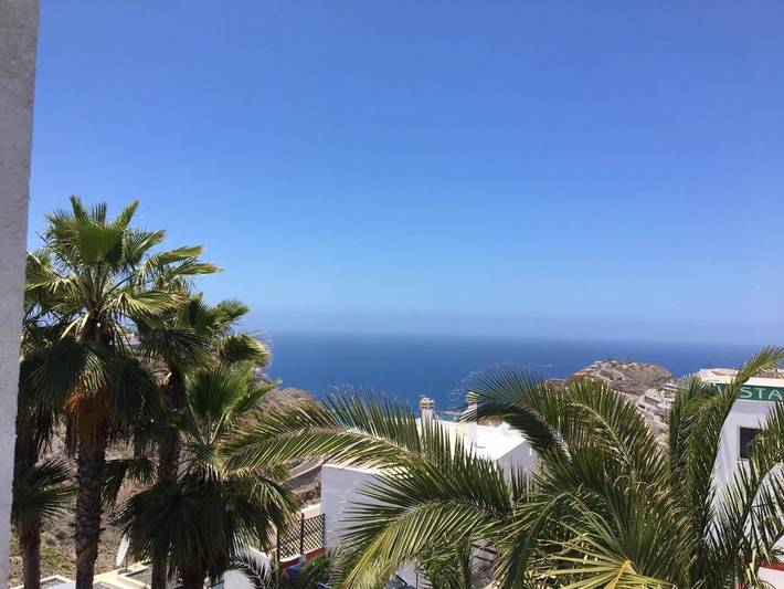 Appartamento per 2 persone, con Balcone e Terrazza nonché Piscina e Panorama a Playa de Amadores