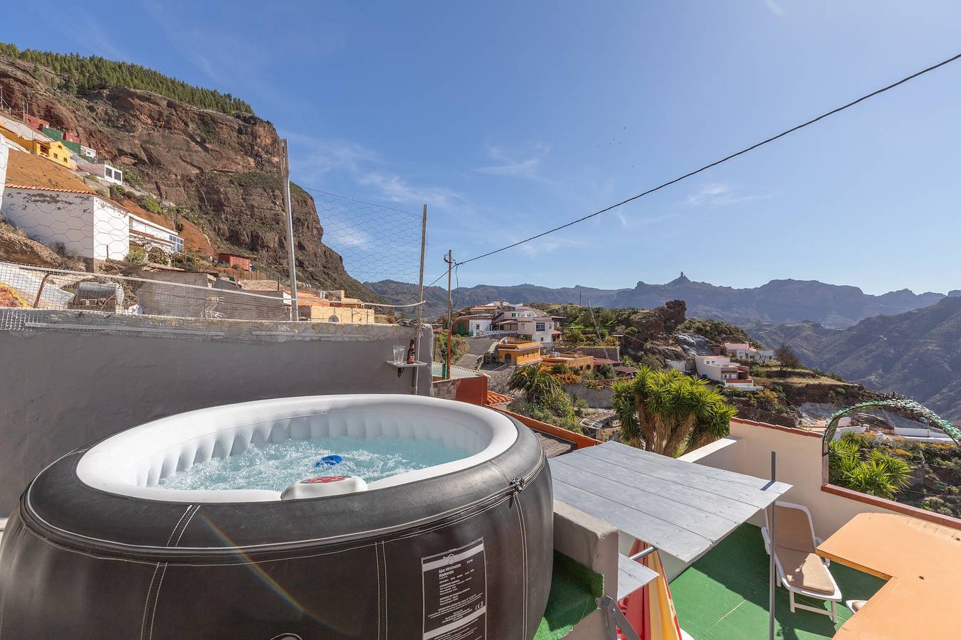 Entire studio, Vacation Studio 'Casa Lea Artenara' with Mountain Views, Wi-Fi & Air Conditioning in Artenara (municipality), North Gran Canaria