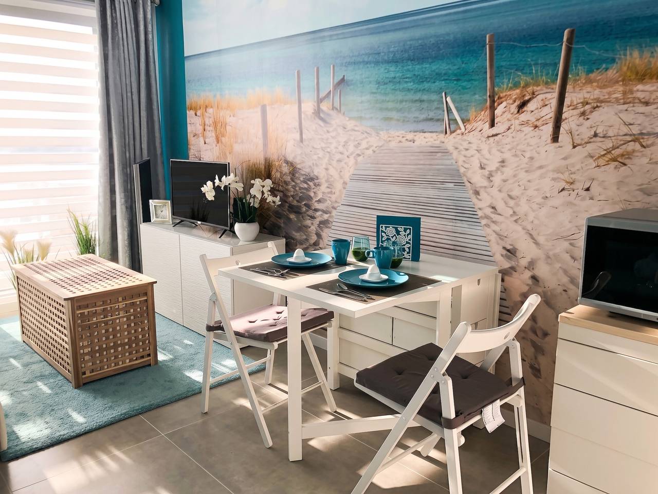 Gehele studio, Modern studio met uitzicht in Middelkerke 28 m² in Middelkerke, Belgische Kust