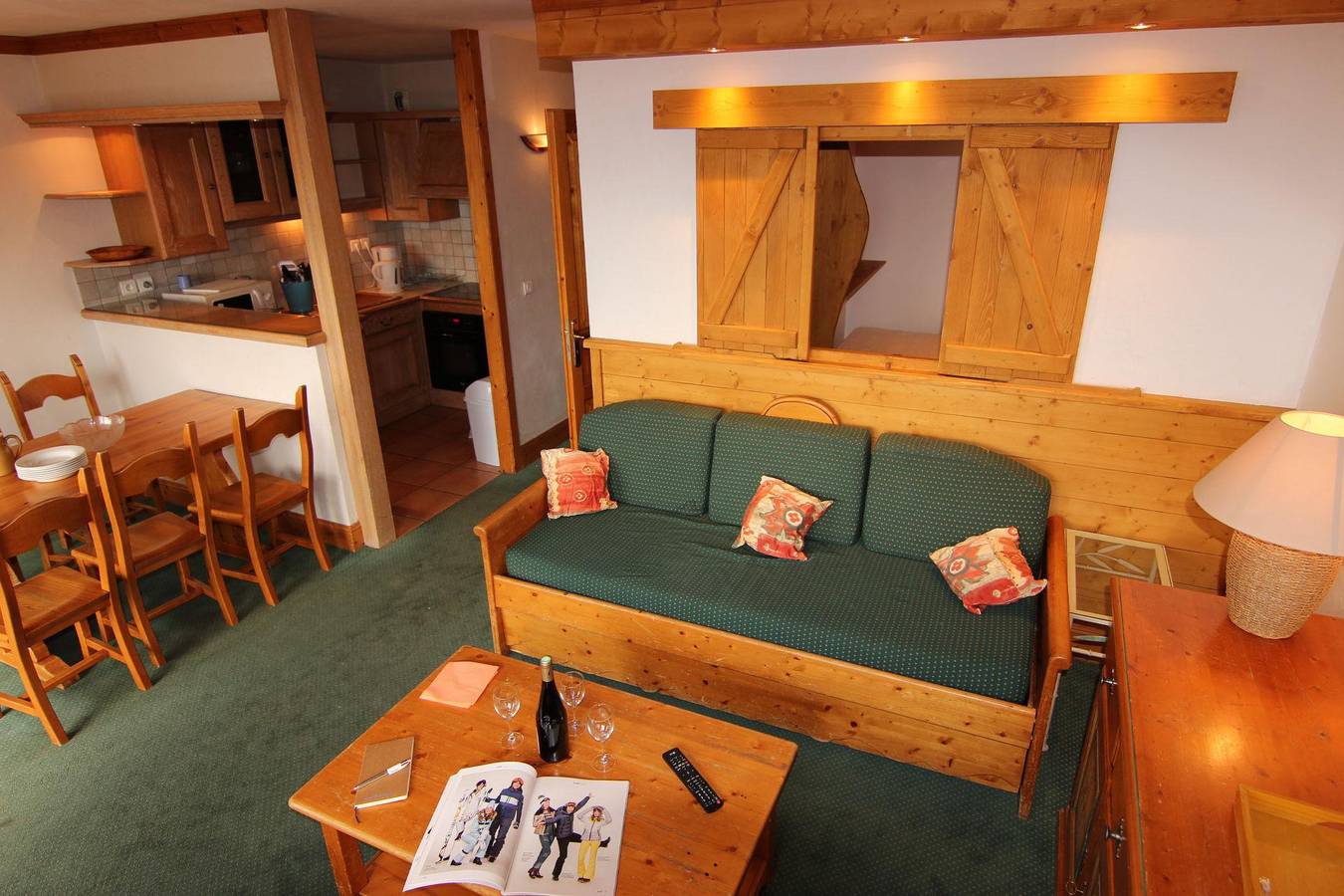 Apartamento entero, Résidence Chalet le Cristallo - Apartamento 3 piezas para 6 personas (12) in Val Thorens, Les Trois Vallées