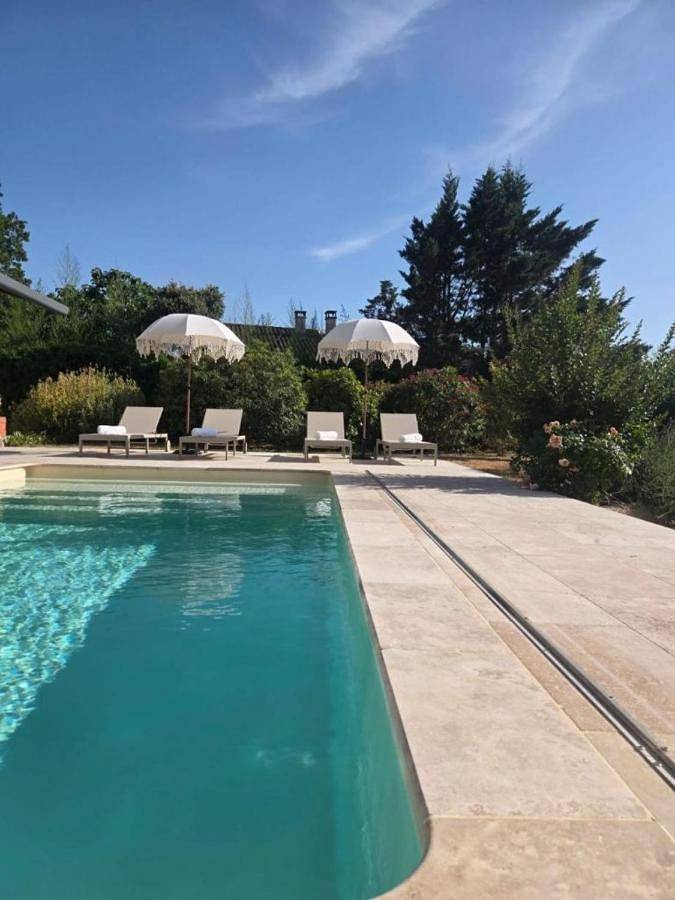 Chambre d’hôte pour 2 personnes, avec Terrasse ainsi que Jardin et Piscine