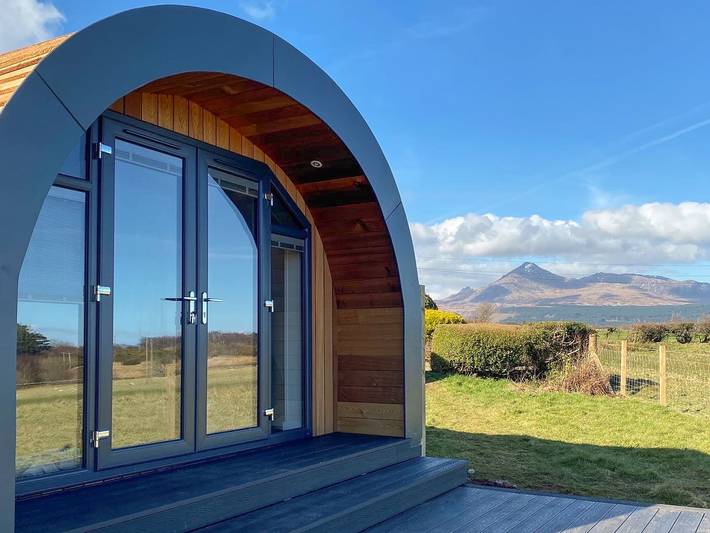 Holiday home for 2 people, with garden on Isle of Arran