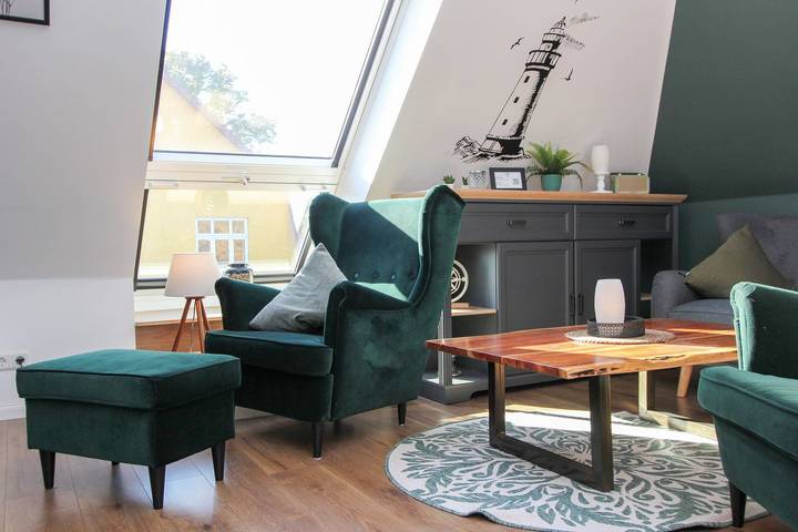 Ferienwohnung für 4 Personen, mit Terrasse und Garten sowie Sauna in Prerow - 2
