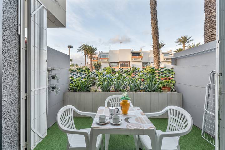 Location de vacances pour 4 personnes, avec bassin pour enfant dans Las Galletas - 3