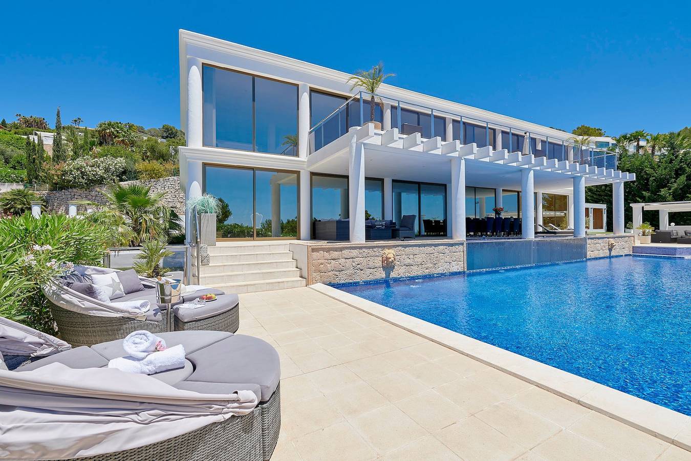 Villa für 8 Personen mit Sauna in Santa Eulària des Riu, Ibiza Osten
