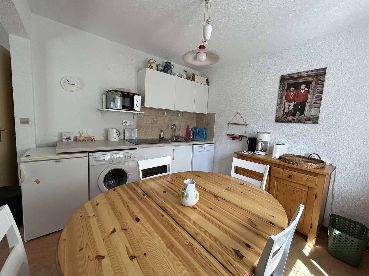 Ganze Wohnung, Gemütliches T3-Apartment für 4-5 Personen, direkter Pistenzugang, ruhige Lage, Terrasse in Beaufort (Rhône-Alpes), Albertville und Umgebung