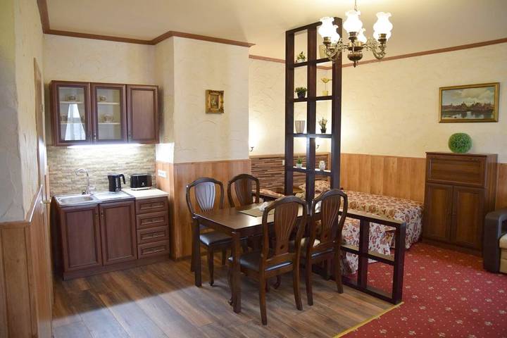 Appart’hôtel pour 4 personnes, avec vue et terrasse