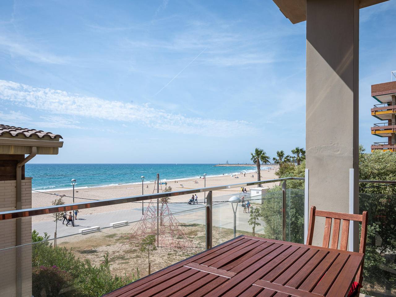 Appartement entier, Appartement confortable avec vue mer et climatisation à Torredembarra in Platja de Baix a Mar (Torredembarra), Torredembarra