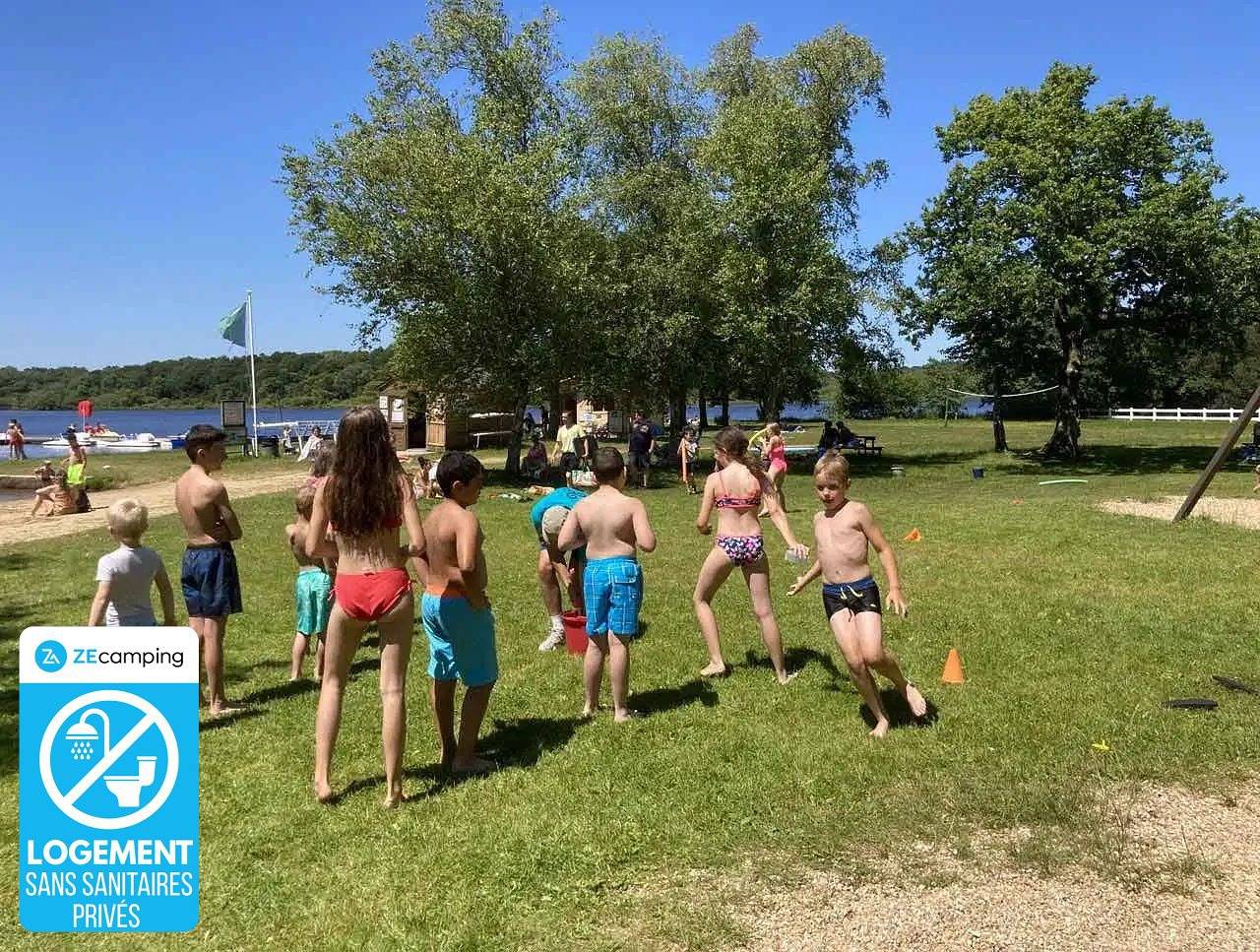 Zecamping 3 étoiles tente 14m2 2 pers in Priziac, Pontivy und Umgebung