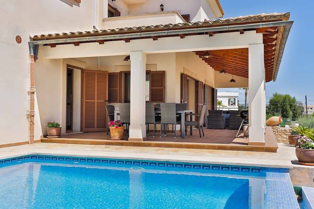 Ferienhaus Vidal für 8 Personen, privater Pool Garten in Portopetro, Klima, Wifi in Portopetro, Santanyí