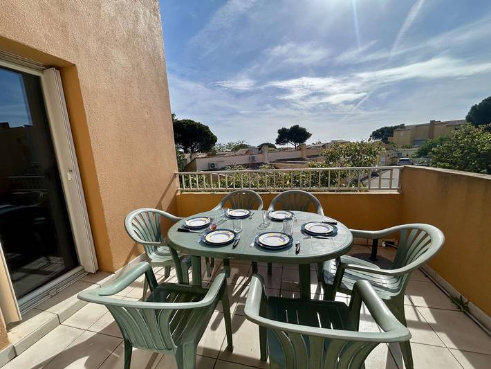 Appartement de vacances pour 6 personnes, avec terrasse