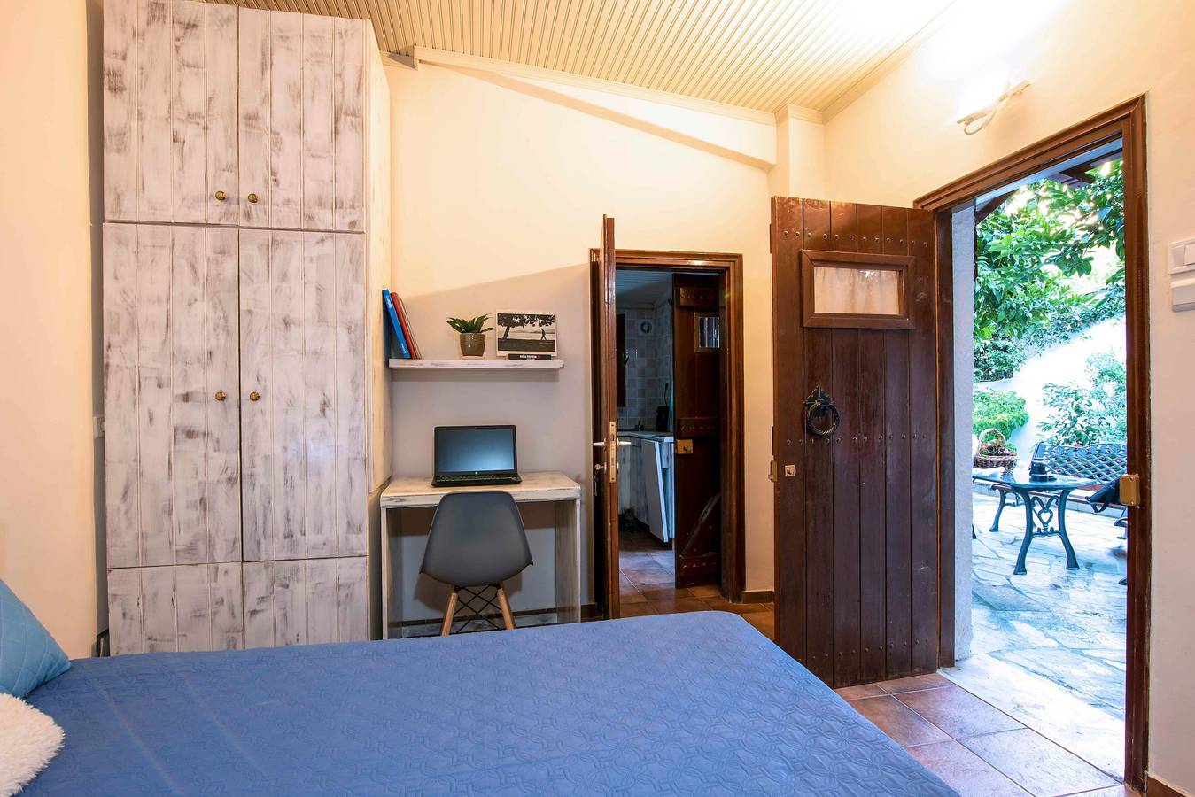 Ganzes Studio, Ferienhaus 'Sweet Home' mit privater Terrasse, Wlan und Klimaanlage in Volos, Magnisia