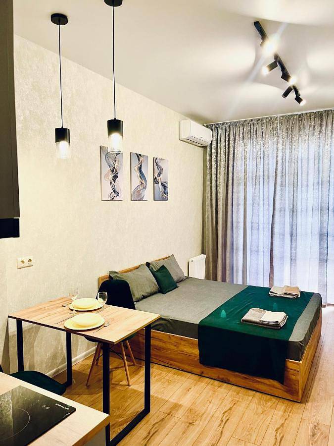 Apartament wakacyjny dla 2 osób, z Balkon i Widok w Odessa