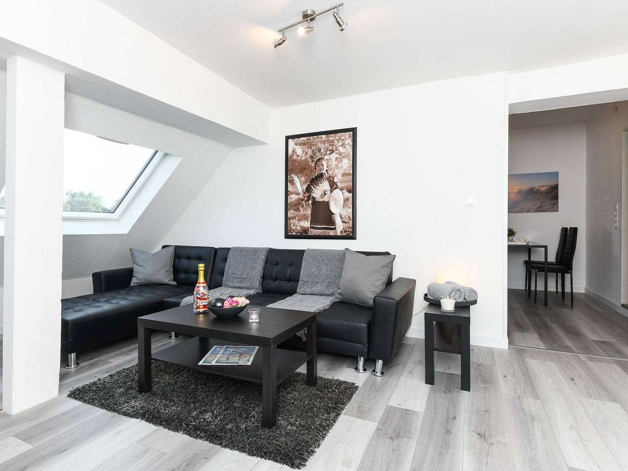 Ganze Ferienwohnung, Haus Auszeit Crusoh in Schweindorf - Ferienwohnung Morgenrot in Schweindorf, Landkreis Wittmund