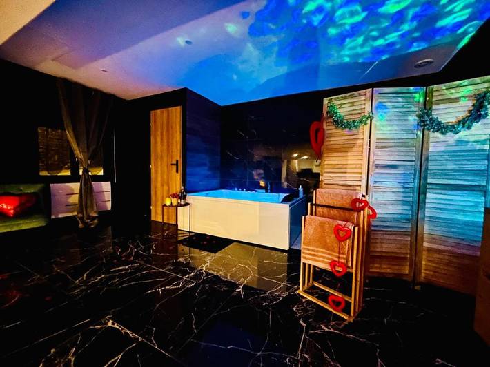 Maison de vacances pour 2 personnes, avec jacuzzi