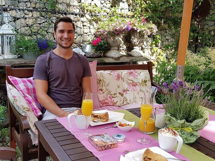 Ferienhaus für 4 Personen, mit Garten