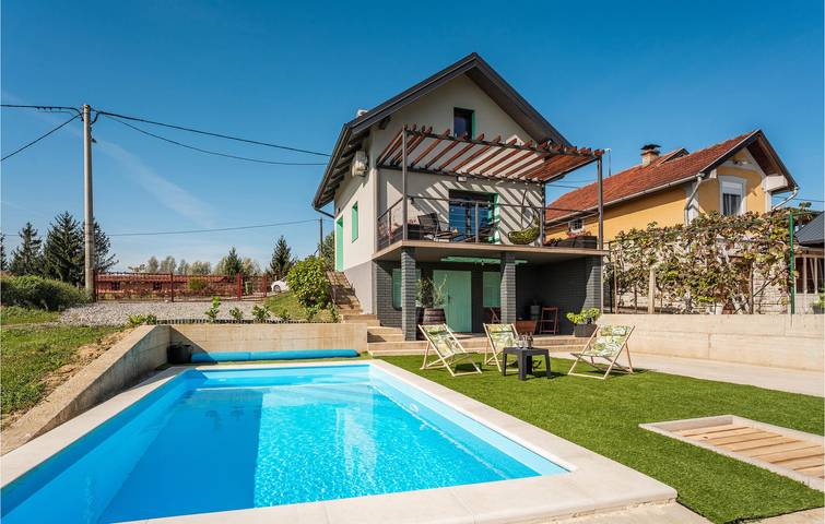 Reizende Ferienwohnung mit Pool, Parkplatz und WLAN in Bjelovar-Bilogora