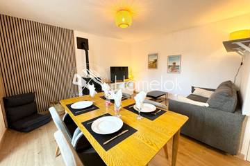 Location de vacances pour 4 personnes, avec terrasse et jardin dans Lomener