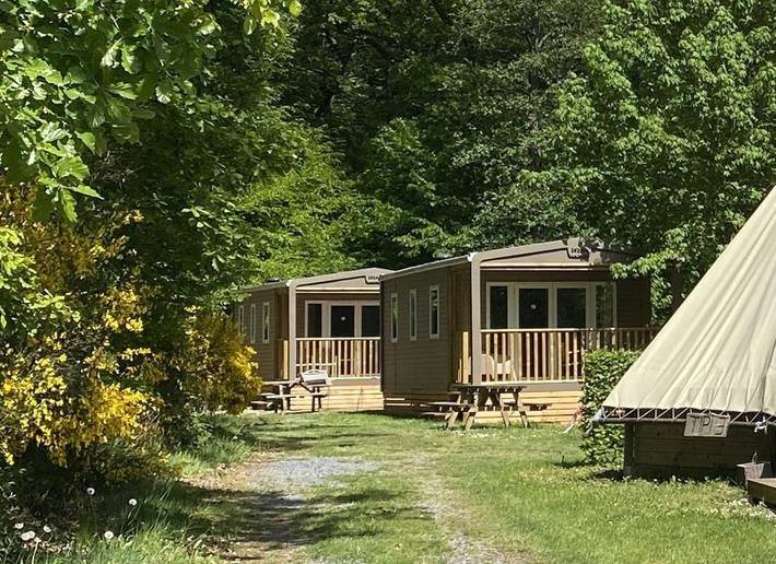 Camping pour 2 personnes, avec jardin et terrasse dans Ardennes (Belgique) - 2