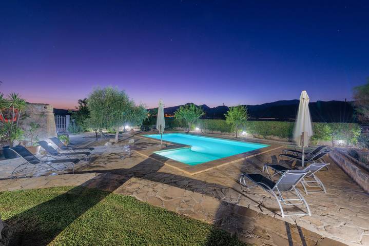 Finca für 10 Personen, mit Terrasse in Búger - 4