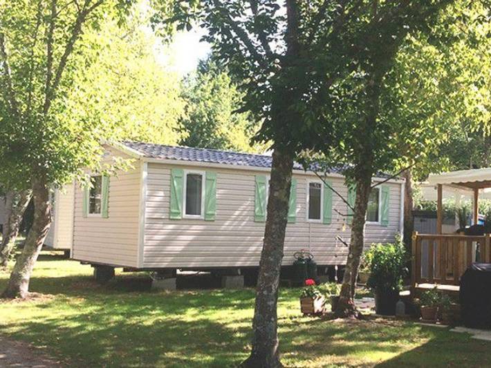 Mobil home pour 4 personnes, avec terrasse et piscine à Saint-Julien-en-Born - 3