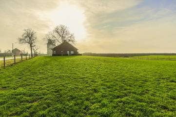 Gîte pour 10 personnes, avec jardin et vue, animaux acceptés à Gingelom