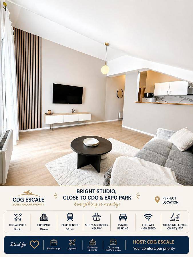 Gîte pour 2 personnes à Le Thillay