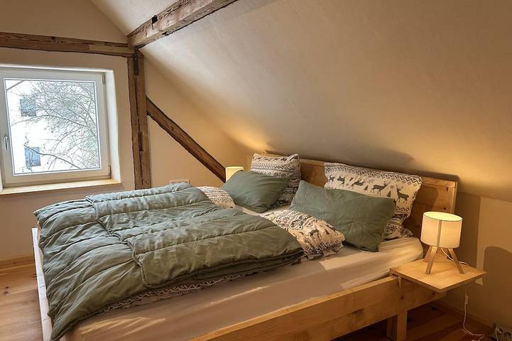 Ganze Wohnung, Ferienwohnung mit Sauna, Garten & Zirbenholz in Bärnau, Naturpark Nördlicher Oberpfälzer Wald