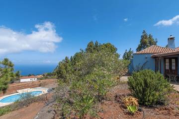 Casa rural para 3 personas, con jardín y piscina en Puntagorda