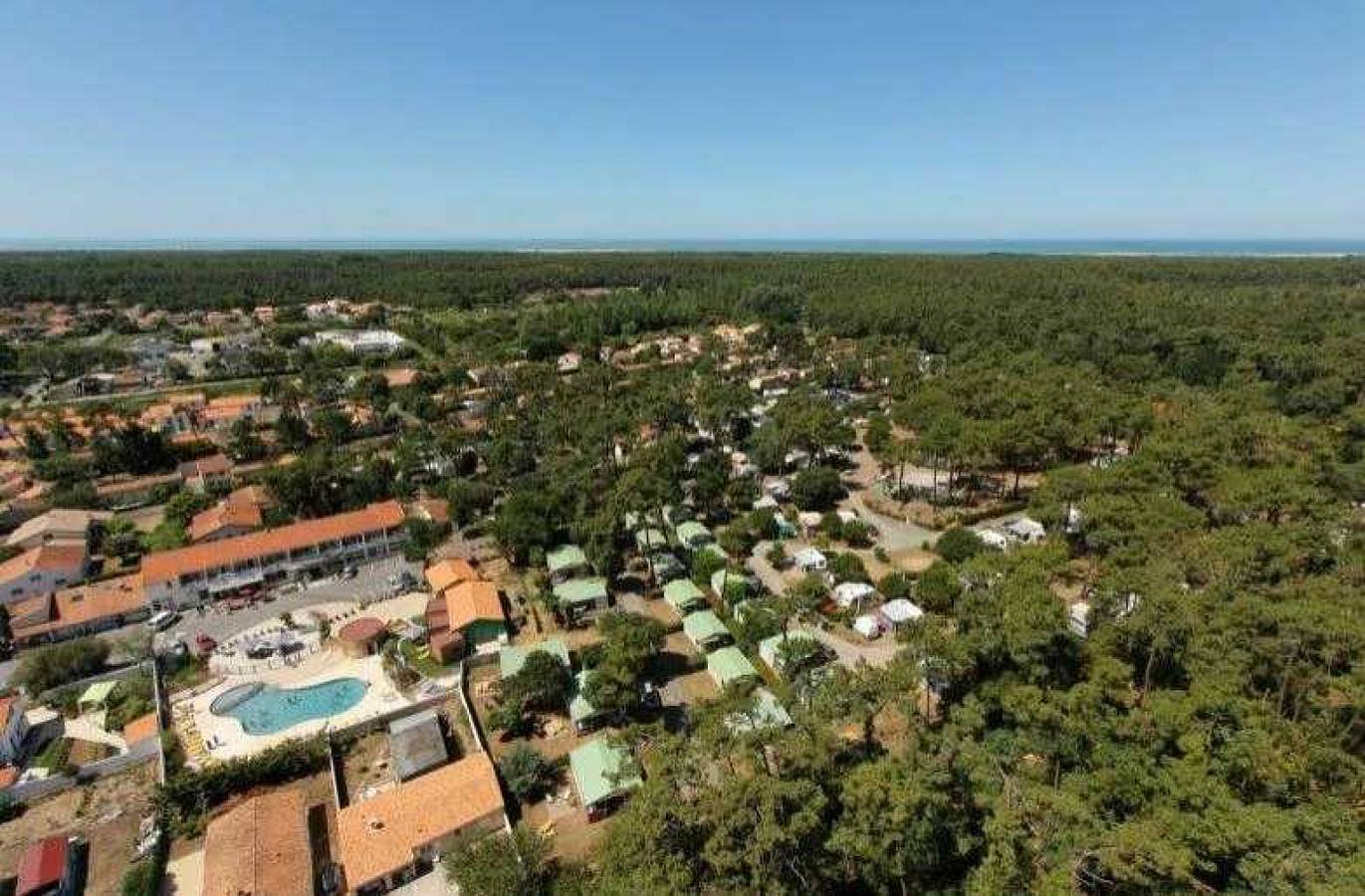 Wohnwagen für 2 Personen mit Kinderpool in Saint-Trojan-les-Bains, Côte de Beauté