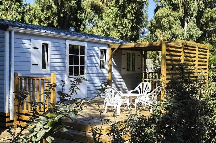 Mobil home pour 4 personnes, avec terrasse à Calvi - 2