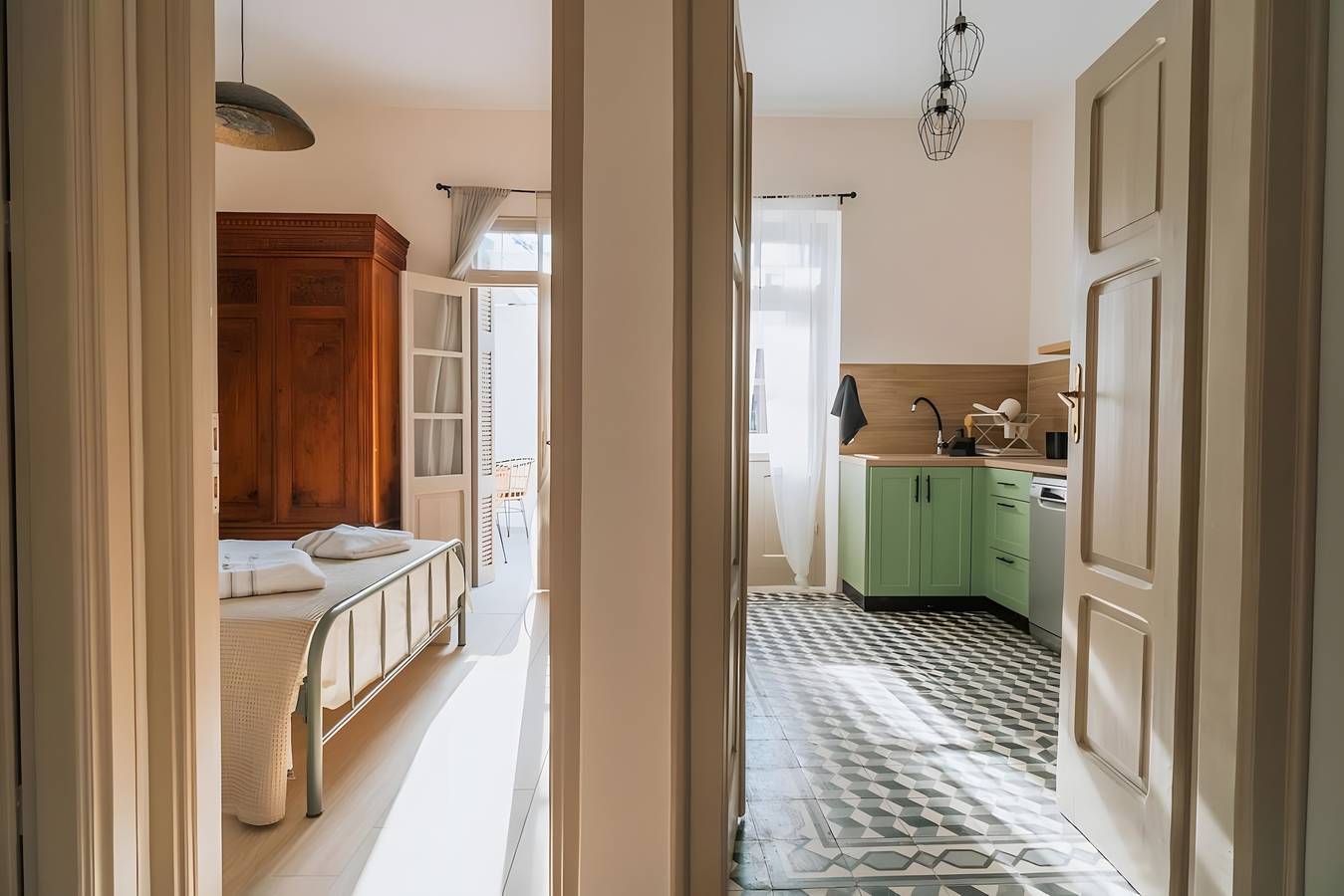 Geheel appartement, Appartement 'Casa Autentica 1933' met Privébalkon in Kos Stad, Kos