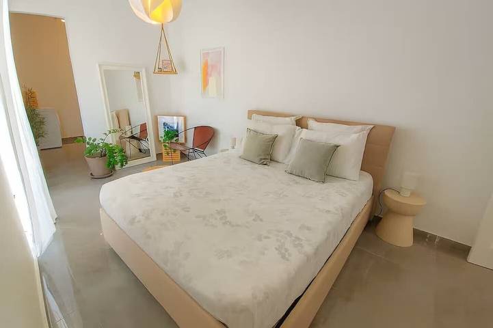 Appartement de vacances pour 3 personnes, avec jardin et balcon