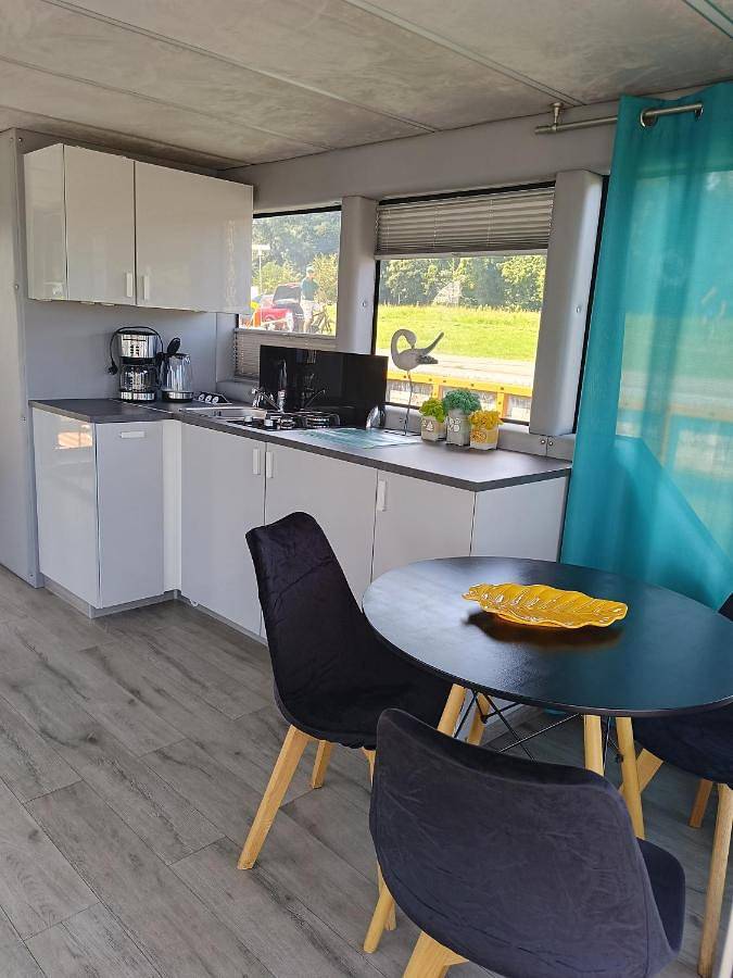 Boot für 4 Personen, mit Terrasse und Ausblick in Polen - 3