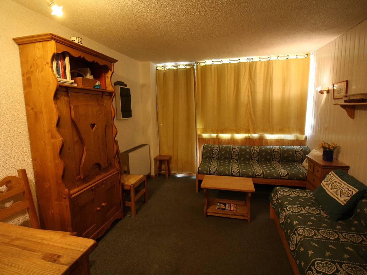 Studio entier, Studio cosy avec balcon, plein sud, proche remontées mécaniques à Tignes in Tignes, Parc National de la Vanoise