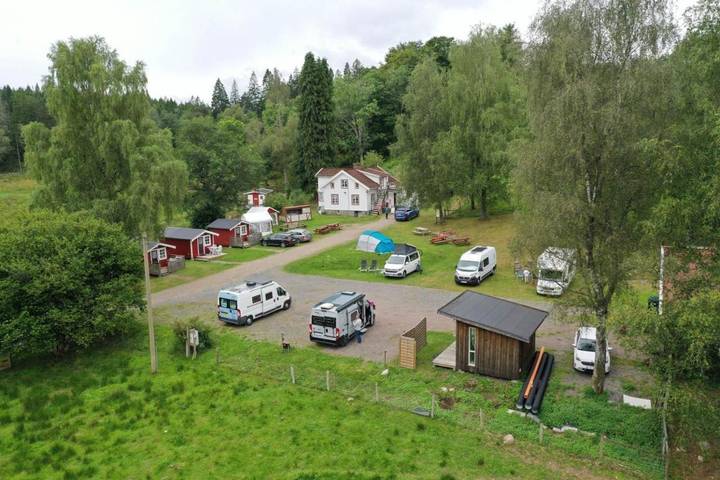 Lodge für 2 Personen, mit Terrasse und Garten sowie Sauna und Ausblick