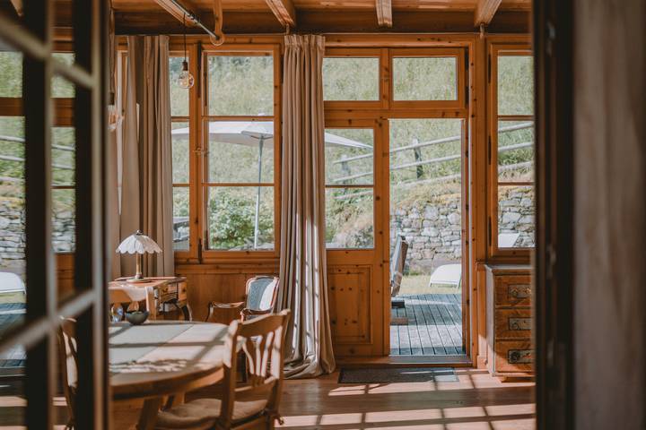 Ferienwohnung für 4 Personen, mit Garten in Tisens