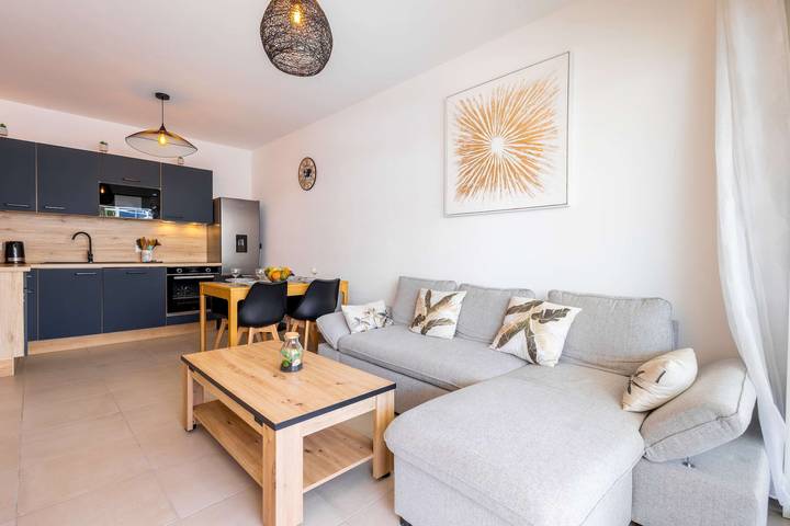 Gîte pour 4 personnes, avec Jardin dans Casino de Valras Plage