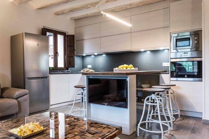 Apartamento para 9 personas, con Balcón además de Terraza y Vistas en Albarracín