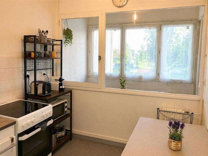 Gîte pour 2 personnes, avec Balcon ainsi que Terrasse et Vue à Ronchin - 2