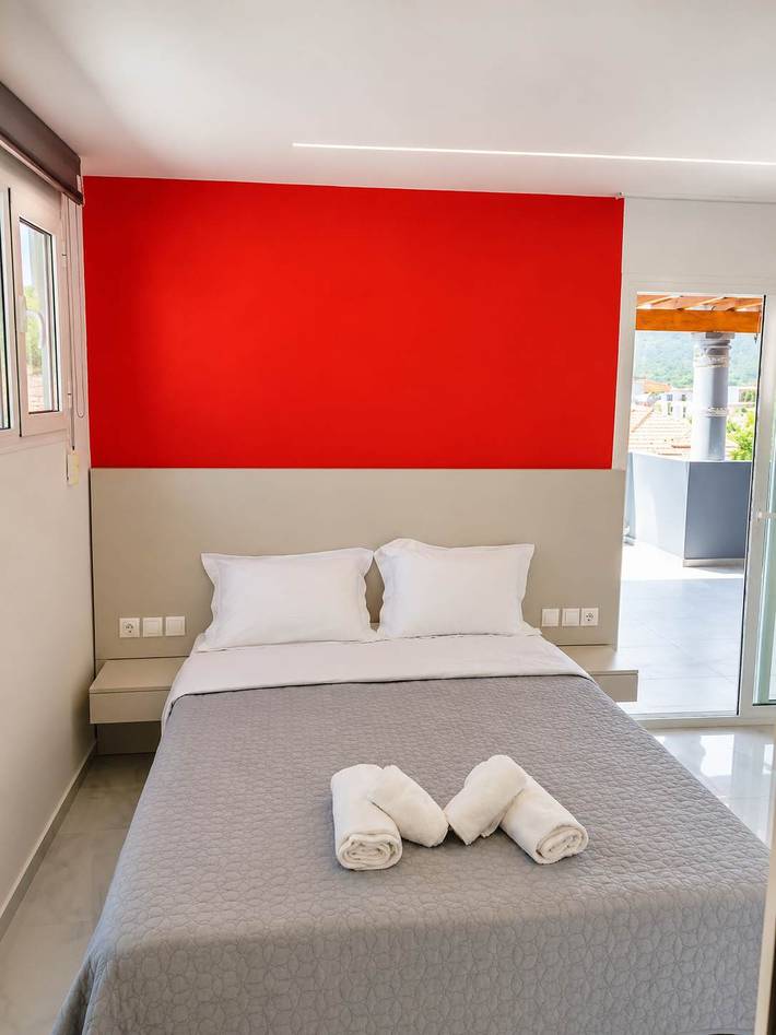 Apartamento vacacional entero, New Horizon Sarti - Double Room with Balcony G3 in Sarti, Sithonia Peninsula