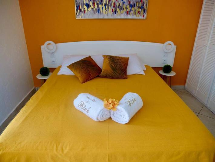 Gîte pour 4 personnes, avec bassin pour enfant et vue ainsi que jardin et piscine dans Plage de Folle Anse - 4