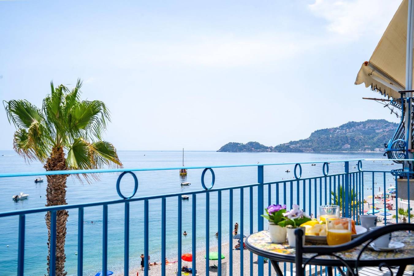 Ganze Ferienwohnung, Meerblick-Wohnung 'Casa Serafina Armonia in Letojanni, Messina Provinz
