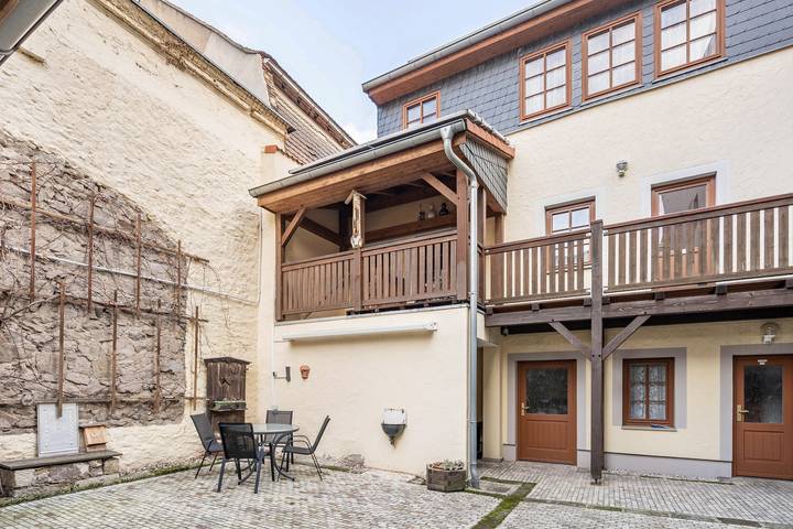 Habitación 'Doppelzimmer 2' con terraza compartida y Wi-Fi in Meißen, Meissen Region